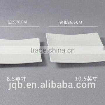 High Quality Ceramic White Dining Plate Sets