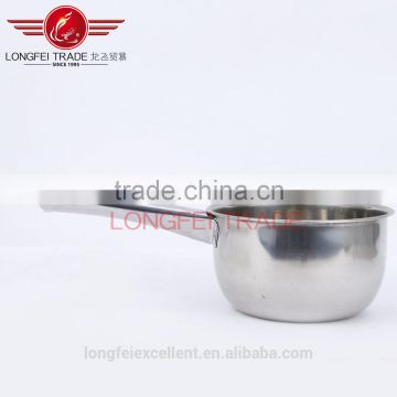 best quality hot selling in china stainless steel straight shape milk pan set