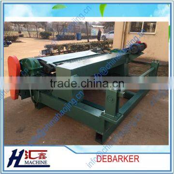 Hydraulic wood log debarking and rounding machine / wood round making machine