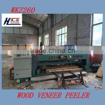 Good sale 8feet veneer peeling machine/ log peeling machine/wood veneer peeling