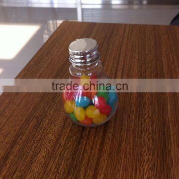 Mini Plastic PET Candy Jar And Container Light Bulb photo-5