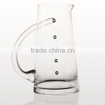 high quality hand blown glass wine decanter wine glass pitcher