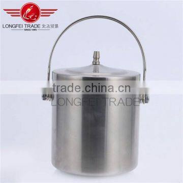 New Design Stainless Steel Pot With Innerlayer Food Warmer/ Bellied Pot With Handle Kitchen Cookware photo-2