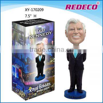 2017 hot cheap bobble head Ted Kennedy,bobble head bodies