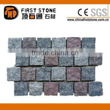 HZM-125 Black And Red Granite Paving Stone On Net