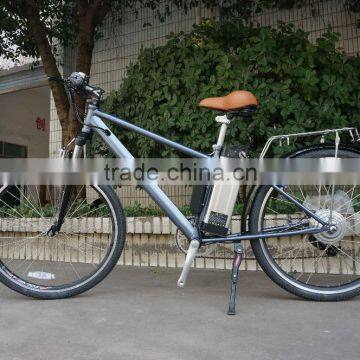 Cheap Electric Non-foldable Bicycle With Carbon Steel Frame and Lithium Battery photo-2