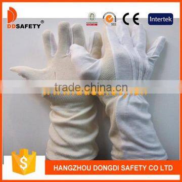 DDSAFETY Cheapest Cotton Working Gloves With Long Cuff