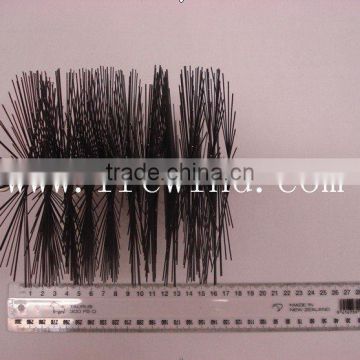 6" card wire round chimney brush