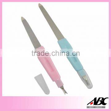 Personal Care Metal Colorful Nail File Gift photo-3