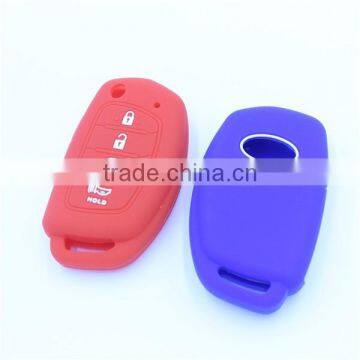 Funny Silicone Rubber Remote Car Key Covers, Key Jacket for Hyundai 4 Buttons photo-2