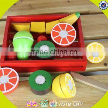 Wholesale Wooden Toddler Cutting Toy Creative Wooden Toddler Cutting Vegetables and Breads Toy Hot Toddler Cutting Toy W10B038 photo-5