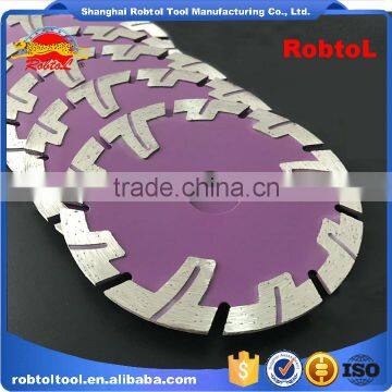 4" 105mm Diamond Blade Turbo Deep Tooth Triangle Grinding Wheel Stone Tile Saw Blade Cutting Marble Abrasive Cutter Disc photo-4