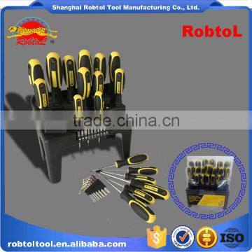 44 in 1 Interchangeable Screwdriver Set Plastic Rack Hex Key Precision Manual Repair Hardware Multi Purpose Tool Kit photo-4