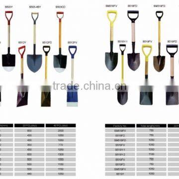 Wooden Handle Steel Snow Shovels Garden Shovels In Guangzhou Supplier photo-2