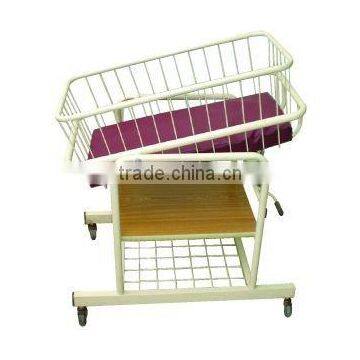 Hospital Type Baby Cot with Tiltable Basket