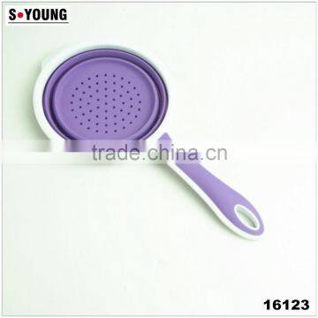 16123 Collapsible Silicone Colander Strainer