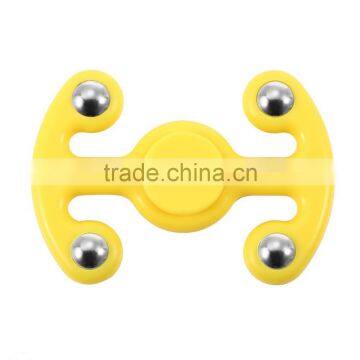 Fidget Hand Spinner Finger Toy Stress Reliever Killing Time Adults/Kids Yellow photo-2