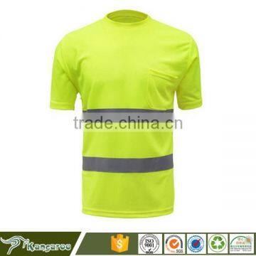 Polyester Mesh Fabric Reflective T Shirt Wholesale