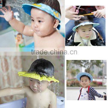 Shampoo Bathing Shower Cap/Bath Protect Soft Cap, Environmental Baby Shower Hat Shampoo Hat Protective Hat photo-4