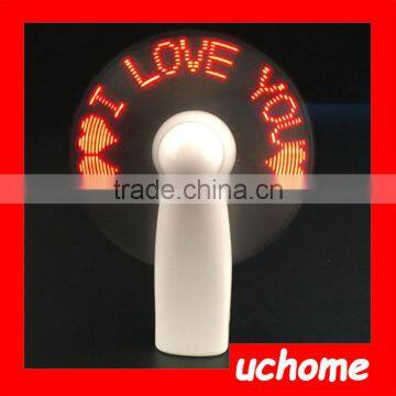 UCHOME Portable Massage Mini LED Fan