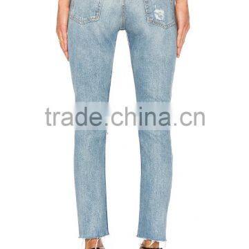 New Fashion 2017 Comfortable Sexy Ladies Jeans Pants Designs