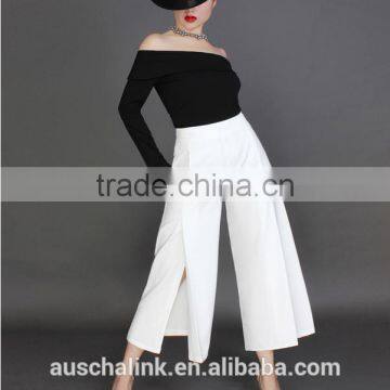 Personalized High Quality Girls Casual Loose Wide Leg Pants photo-3