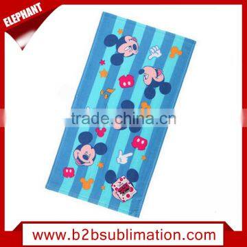 Sublimation printed 200gsm microfiber suede towel