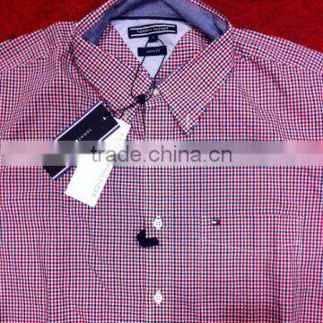 100 Cotton Causal Men's Shirts Branded