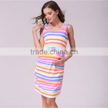 MamaLove Fashion Maternity Clothing Maternity Dress Nursing Clothes Nursing Dresses Breastfeeding Clothes for Pregnant Women photo-3