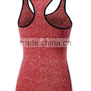 Slub 85% Polyester 15% Spandex Womens Dry Fit Tank Top photo-5