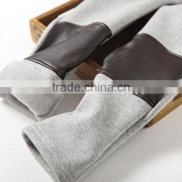 S15244A 2017 Children Pants Solid Color Kids Leggings photo-5