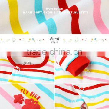 2017 Autumn Winter Soft Cotton Bodysuit Baby Clothes Wholesale photo-3