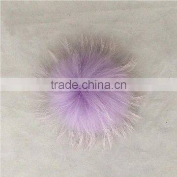 Myfur Colorful Pom Pom Fur Keychain Puff Balls Keyring Rings Pompom photo-5
