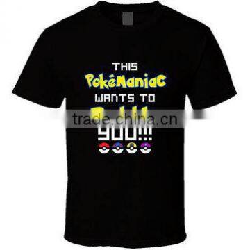 Wholesale Pokemon Go Fashion New Design T Shirt Pikachu Shirt photo-4