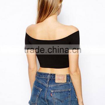 Bardot Crop Top China Products photo-2