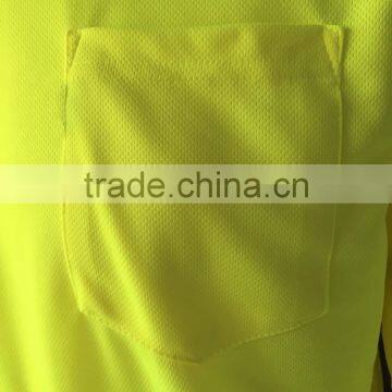 Men's ANSI hi Vis 100% Polyester Long Sleeve Reflective T-shirt