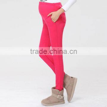 Pregnant Women Pants, High-waisted Pants, Thick Warm Pants photo-4