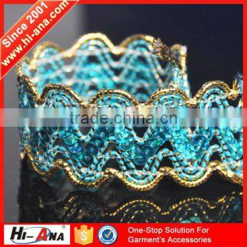 hi-ana trim1 Our factories 20 years'experience Top quality bridal lace trim