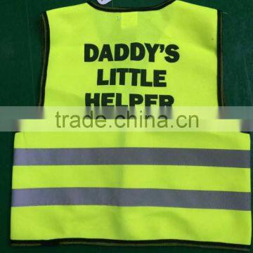 High Visibility Safety Reflective Vest Children Meeting EN1150 photo-3