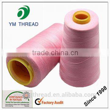 Dyed 100% Polyester Core Spun Yarn 20/2 30/2 40/2 for Garment Sewing photo-2