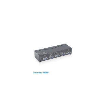 Charmvision SWVA41R, 4 Ports VGA Switcher With Audio Input, Desktp Multi Audio Stereo Switch, Audio VGA Synchronization Switch photo-2