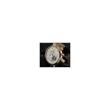 Vintage White Dial Tourbillon Automatic Watch 80g With Week Date