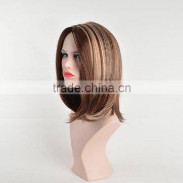 Large Stocks! Sexy Synthetic Wigs, Cheap Synthetic Cosplay Wigs, Short Dark Brown Cosplay Hair Wig photo-2