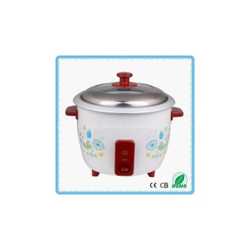 Glass lid Mini travel electric drum rice cooker