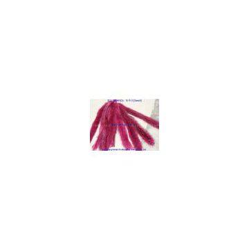 fur leather garment accessories raccoon fur collars tops red