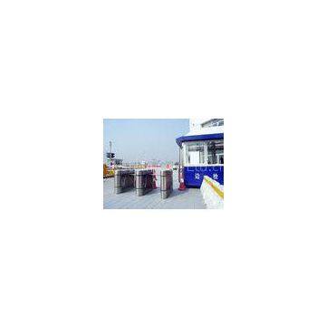 Waist Height Tripod Pedestrian Turnstile Barrier Gate For Door Access Control