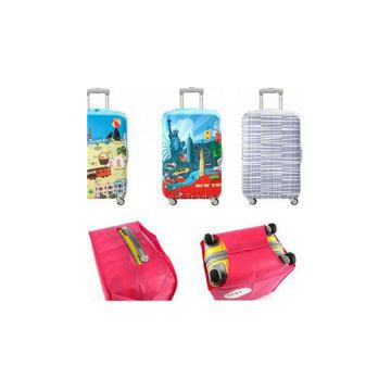 Elastic Suitcase Cover Printed Spandex Luggage Cover