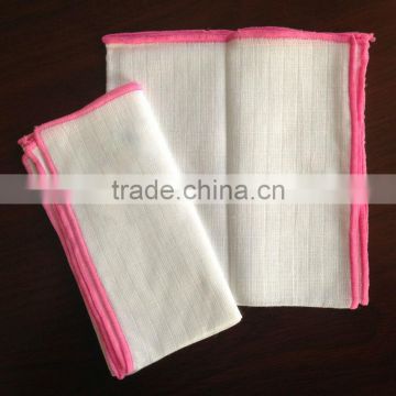 100% Natural Cotton Gauze Muslin Cloth Towel Face Cleaning Cloth 30cm x 30cm