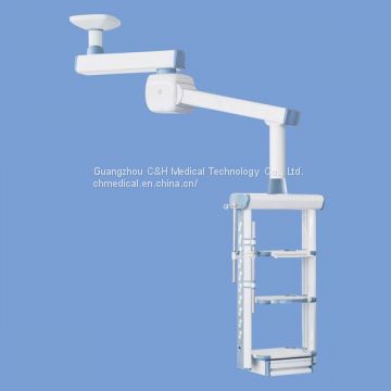 Ceiling Mount Double Arms Motorized Operating Theatre Multi-function Medical Pendant