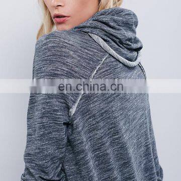Long Raglan Sleeves Oversized Turtleneck Knitted Slouchy Pullover photo-4